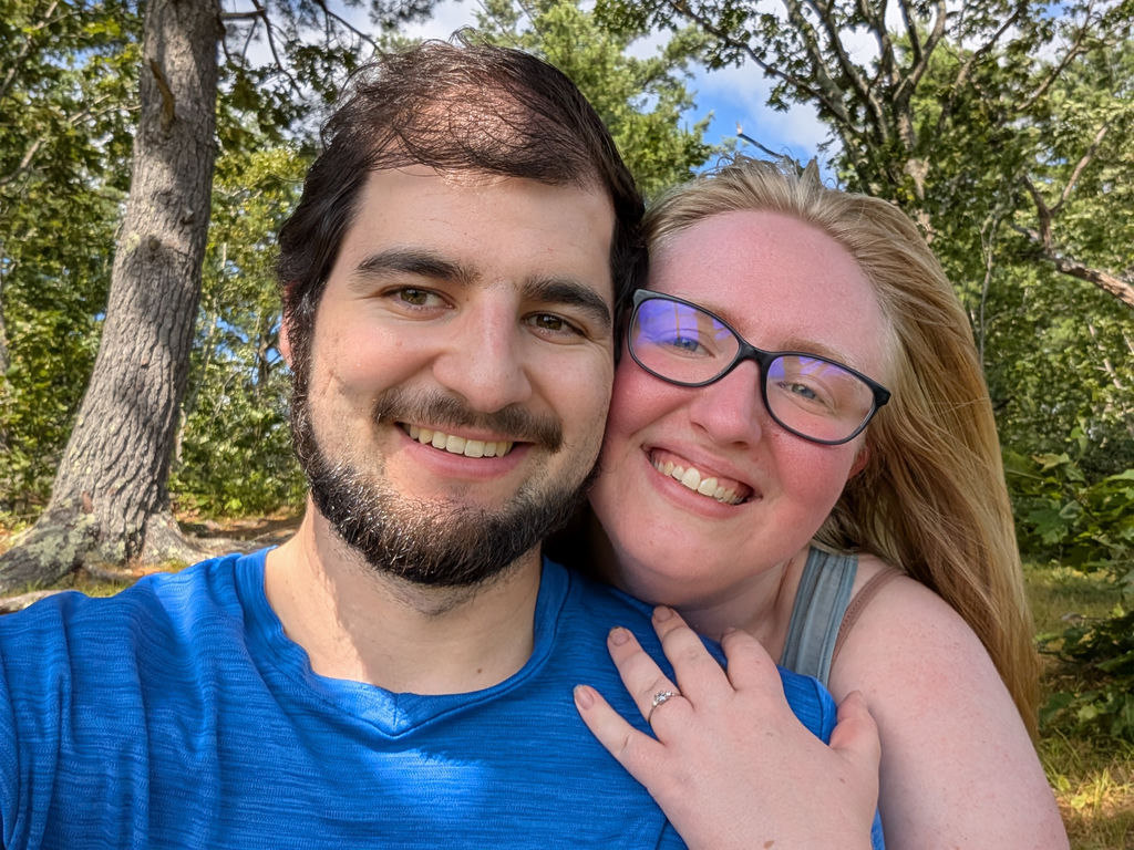 Kim and Douglas in nature